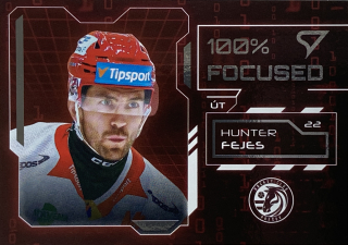 2025/26 Tipsport Liga #FS-18 Hunter Fejes - 100% FOCUSED