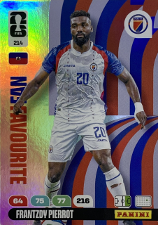 2026 FIFA World Cup #214 Frantzdy Pierrot - FAN FAVOURITE [Haiti]