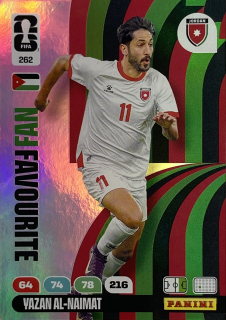 2026 FIFA World Cup #262 Yazan Al-Naimat - FAN FAVOURITE [Jordan]