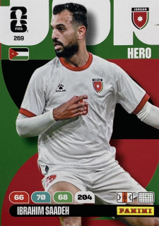 2026 FIFA World Cup #269 Ibrahim Saadeh [Jordan]