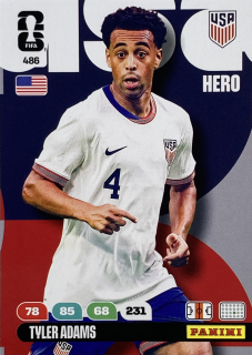 2026 FIFA World Cup #486 Tyler Adams [USA]