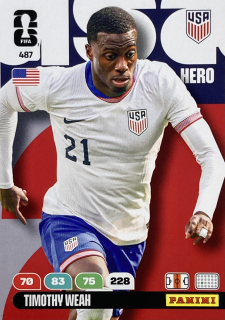 2026 FIFA World Cup #487 Timothy Weah [USA]