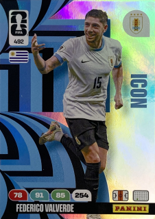 2026 FIFA World Cup #492 Federico Valverde - ICON [Uruguay]