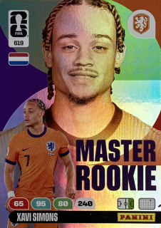 2026 FIFA World Cup #619 Xavi Simons - MASTER ROOKIE [Netherlands]