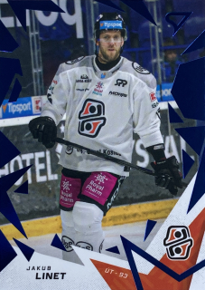 2025/26 Tipsport Liga BLUE ICEBERG #220 Jakub Linet