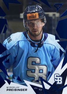 2025/26 Tipsport Liga BLUE ICEBERG #292 Miroslav Preisinger