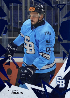 2025/26 Tipsport Liga BLUE ICEBERG #295 Eduard Šimun