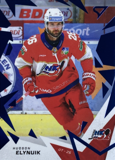 2025/26 Tipsport Liga BLUE ICEBERG #309 Hudson Elynuik
