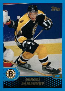2001-02 Topps #104 Sergei Samsonov