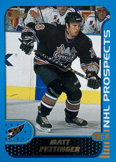 2001-02 Topps #299 Matt Pettinger - NHL PROSPECTS