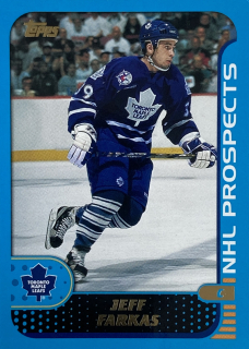 2001-02 Topps #312 Jeff Farkas - NHL PROSPECTS