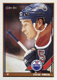1991-92 O-Pee-Chee #021 Steve Smith