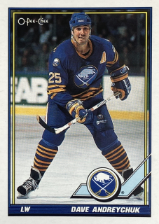 1991-92 O-Pee-Chee #038 Dave Andreychuk