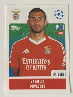 2024/25 Champions League Sticker #353 Vangelis Pavlidis