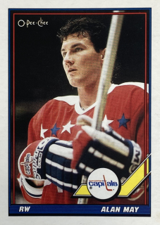 1991-92 O-Pee-Chee #057 Alan May