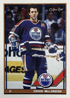 1991-92 O-Pee-Chee #063 Craig MacTavish