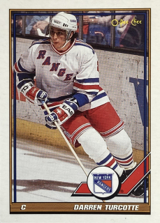 1991-92 O-Pee-Chee #071 Darren Turcotte