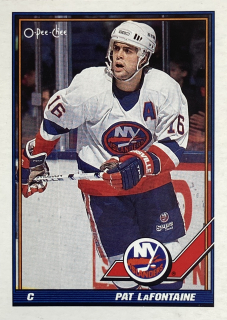 1991-92 O-Pee-Chee #080 Pat LaFontaine