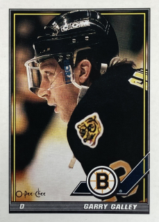 1991-92 O-Pee-Chee #086 Garry Galley