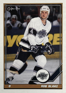 1991-92 O-Pee-Chee #112 Rob Blake