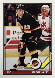1991-92 O-Pee-Chee #117 Garry Valk
