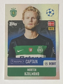 2024/25 Champions League Sticker #356 Morten Hjulmand - CAPTAIN