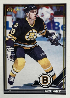 1991-92 O-Pee-Chee #134 Wes Walz