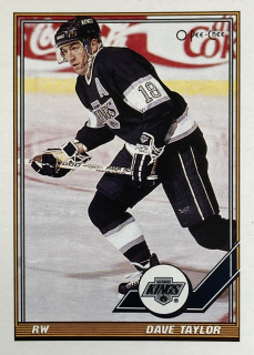 1991-92 O-Pee-Chee #138 Dave Taylor