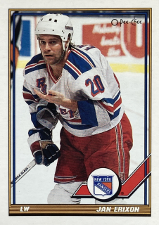 1991-92 O-Pee-Chee #152 Jan Erixon