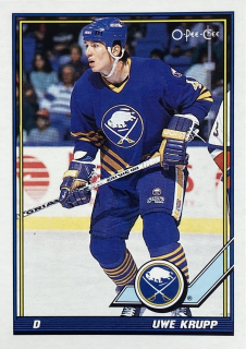 1991-92 O-Pee-Chee #155 Uwe Krupp