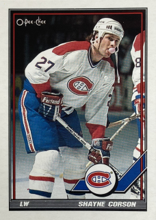 1991-92 O-Pee-Chee #157 Shayne Corson