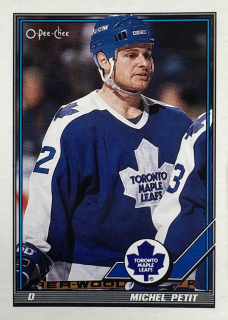 1991-92 O-Pee-Chee #166 Michel Petit