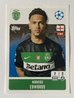 2024/25 Champions League Sticker #364 Marcus Edwards
