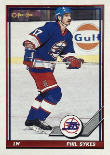 1991-92 O-Pee-Chee #189 Phil Sykes