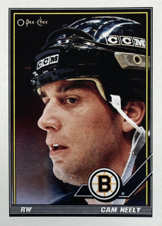 1991-92 O-Pee-Chee #192 Cam Neely
