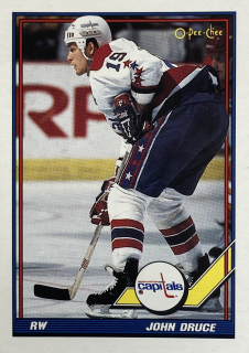 1991-92 O-Pee-Chee #206 John Druce