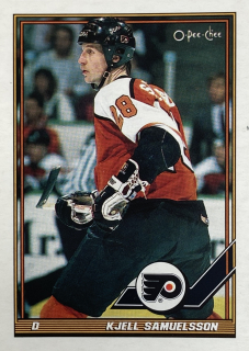 1991-92 O-Pee-Chee #211 Kjell Samuelsson