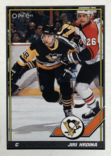 1991-92 O-Pee-Chee #213 Jiří Hrdina