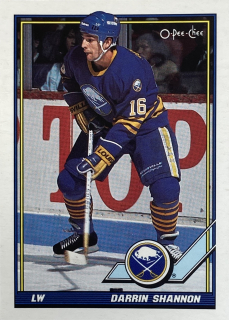 1991-92 O-Pee-Chee #214 Darrin Shannon