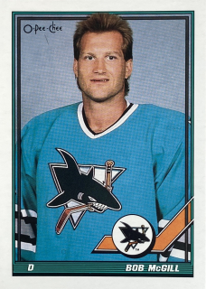 1991-92 O-Pee-Chee #216 Bob McGill