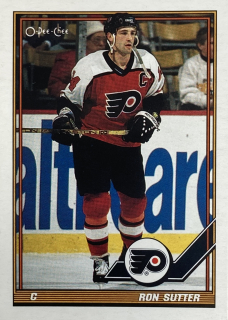 1991-92 O-Pee-Chee #232 Ron Sutter