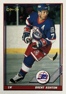 1991-92 O-Pee-Chee #240 Brent Ashton