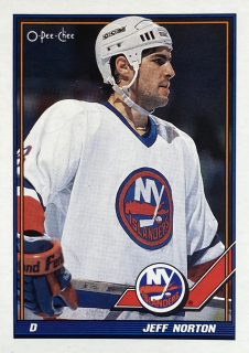 1991-92 O-Pee-Chee #243 Jeff Norton