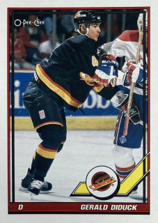 1991-92 O-Pee-Chee #280 Gerald Diduck