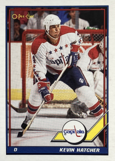 1991-92 O-Pee-Chee #310 Kevin Hatcher