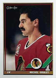 1991-92 O-Pee-Chee #336 Michel Goulet