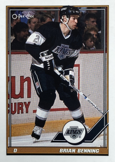 1991-92 O-Pee-Chee #359 Brian Benning