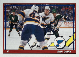1991-92 O-Pee-Chee #393 Dan Quinn