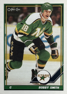 1991-92 O-Pee-Chee #398 Bobby Smith