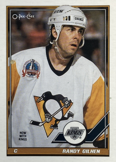 1991-92 O-Pee-Chee #418 Randy Gilhen